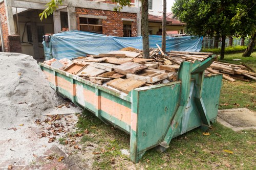 Edmonton building site cleanup