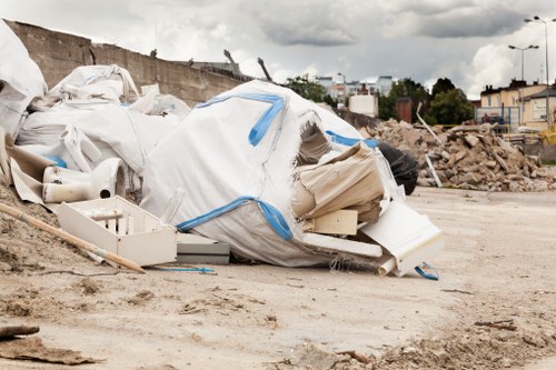 Professional team performing office clearance in Edmonton